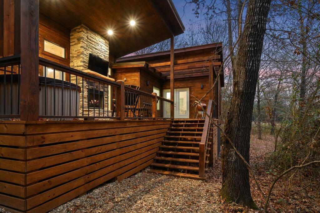 Diamond Cabin W/ Jet Shower & Secluded Back Deck! ブロークン・ボウ エクステリア 写真